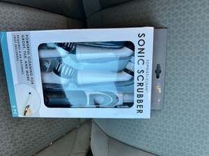 Sophisti-Clean Sonic Scrubber 5-Piece Power Cleaning Set with 4 Interchangeable